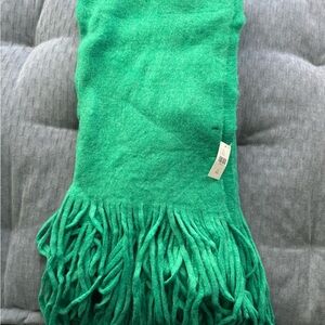 Brand new with tags green Anthropologie scarf!